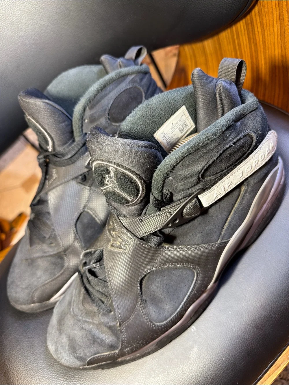 Air Jordan 8 Retro Winterized Gunsmoke FD1334-001 Mns Sz 13 No Box Great Cond